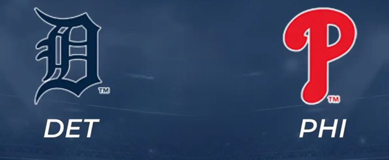 Detroit Tigers vs Phillies Match Player Stats