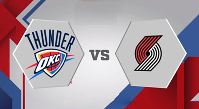Portland Trail Blazers vs Oklahoma City Thunder Match player stats