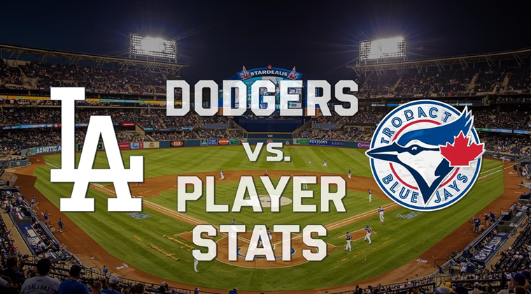 Toronto Blue Jays vs Dodgers Match Player Stats