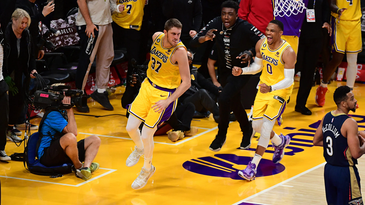 Lakers vs Pelicans match player stats